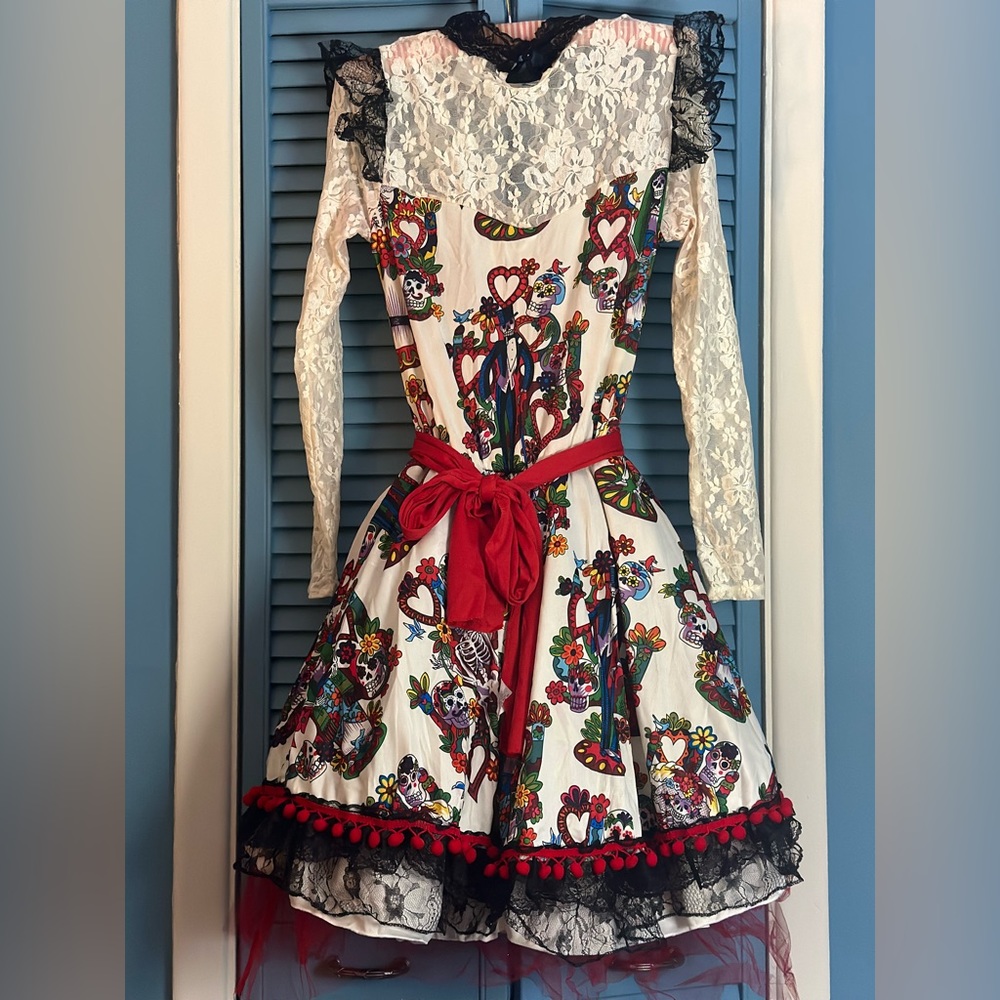Adult Sugar Skull Bride Costume